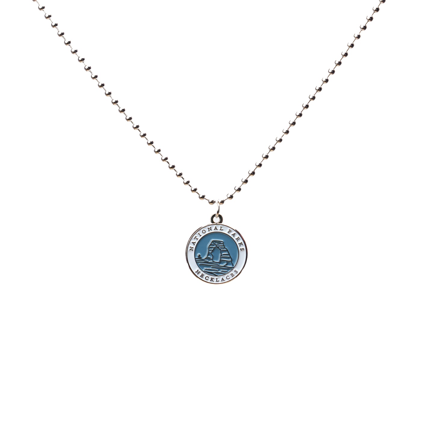 Arches Necklace - Sky Blue