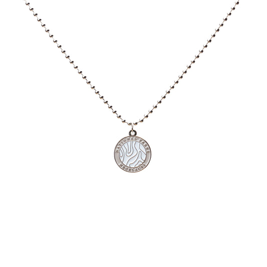 Topography Necklace - Sand Tan